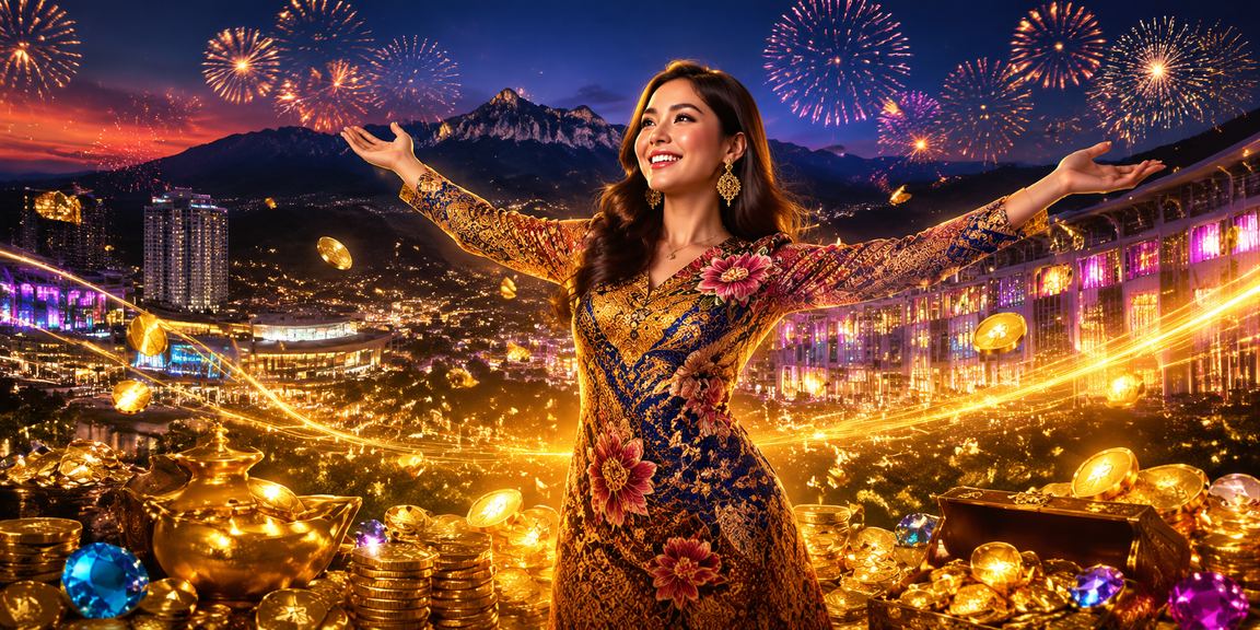 Player from Sabah betting at carta4d Live Casino against a local cultural backdrop